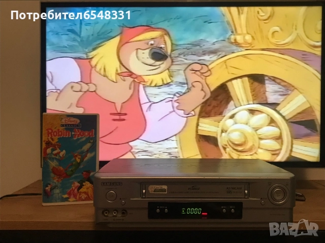 Видеокасети Robin Hood & Pinocchio VHS, снимка 11 - Анимации - 51472069