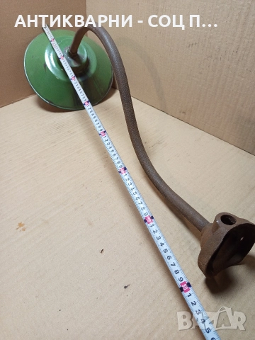 Соц Стара Емайлирана Лампа. , снимка 9 - Антикварни и старинни предмети - 52841209