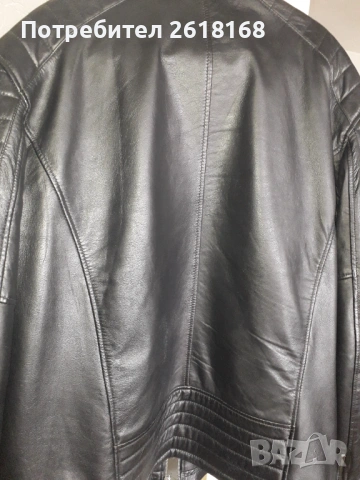 Кожено яке 5XL, снимка 6 - Якета - 53139040