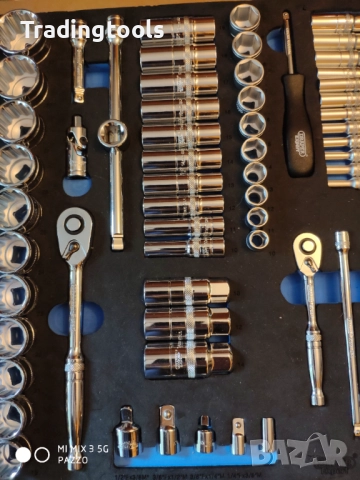 DRAPER EXPERT гедоре /гидория 1/4 3/8 1/2 96части вложки камъни комплект, снимка 5 - Гедорета - 52856128