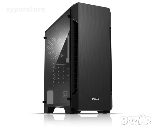 Кутия за компютър Zalman ZM-S3 Черна ATX Middle Tower