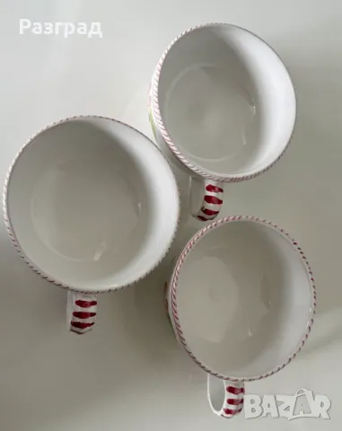 Италиански керамични чаши тип купа, снимка 7 - Прибори за хранене, готвене и сервиране - 49079476