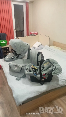 Детска количка Kikka boo 3в1, снимка 7 - Детски колички - 53297860