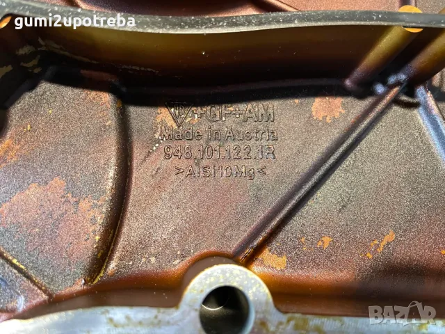 Преден Капак Ангренажно Задвижване 948.101.122.1R Porsche Cayenne 957 4,8 V8, снимка 8 - Части - 49866921