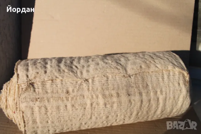 Ръчно тъкан плат, снимка 3 - Антикварни и старинни предмети - 48500173