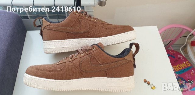 Nike Air Force 1 Low Carhartt Wip Limited UK 12 US 13 Mens Size 47.5/31см ОРИГИНАЛ!, снимка 9 - Кецове - 36311462