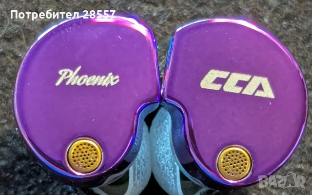 Нови- неотваряни CCA Phoenix Слушалки тип iem, снимка 2 - Слушалки и портативни колонки - 52380774