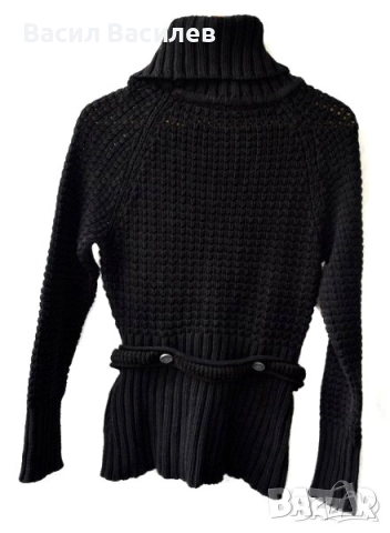 MEXX дамска блуза пуловер черна, снимка 2 - Блузи с дълъг ръкав и пуловери - 51933135