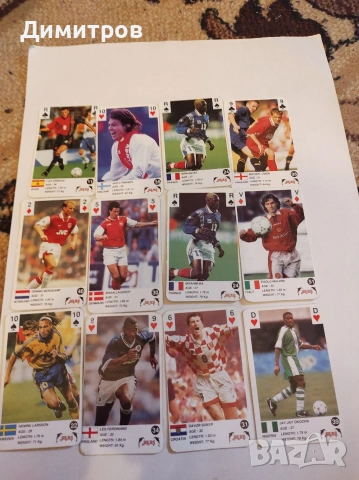 Карти с футболисти, снимка 3 - Футбол - 53291156