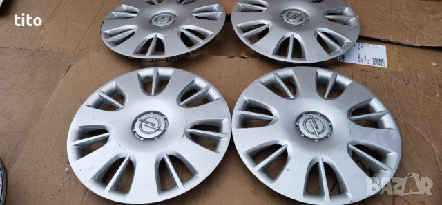 Оригинални Тасове 15 Цола Опел /Opel, снимка 8 - Аксесоари и консумативи - 53118149