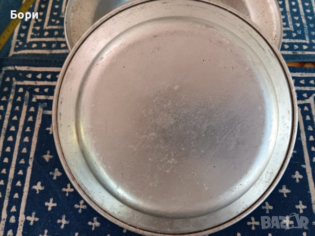 Стари алуминиеви чинии, снимка 3 - Чинии - 42136447
