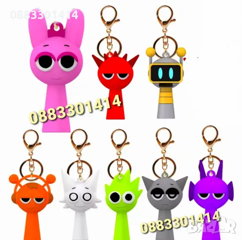 Sprunki Ключодържател Спрънки , снимка 2 - Други - 49802237