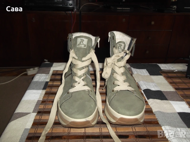 Кожени кецове RIEKER  , снимка 4 - Кецове - 53728234