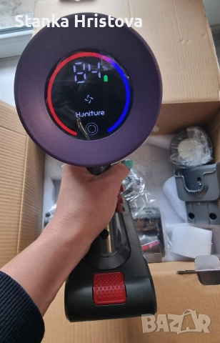 Акумулаторна правостояща прахосмукачка Honiture X7., снимка 3 - Прахосмукачки - 52689285