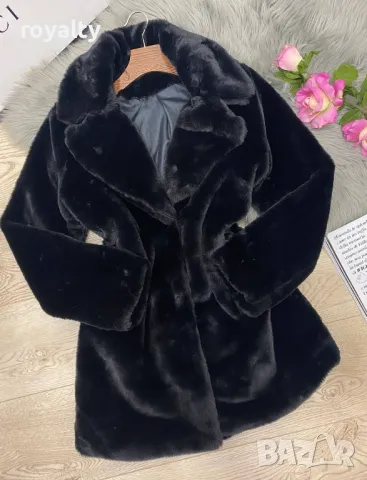 Топло пухено яке тип палто Teddy bear 🧸, снимка 6 - Якета - 49208136