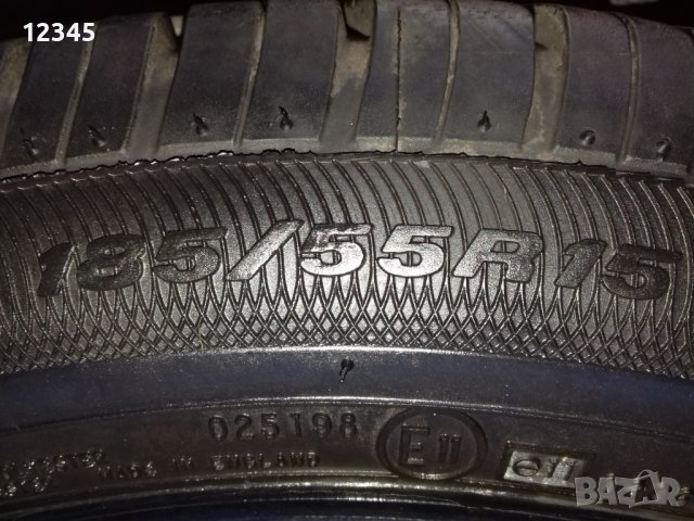 185/55R15 -№383, снимка 7 - Гуми и джанти - 41971086