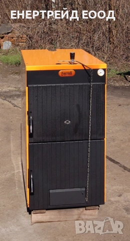 Чугунен котел на твърдо гориво Фероли/Ferroli SFL 7, 62 kW , снимка 4 - Отоплителни печки - 53656359