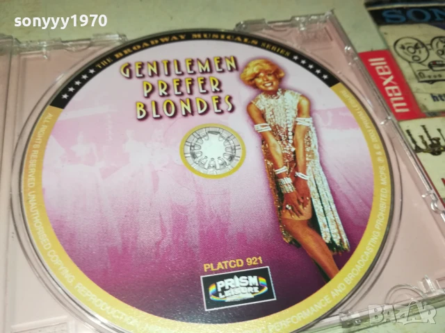 gentlemen prefer blondes cd 0306251145, снимка 11 - CD дискове - 50531719