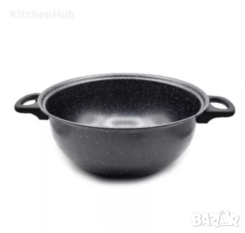 Комплект качествени тенджери от 7 части с незалепващо мраморно покритие. , снимка 13 - Съдове за готвене - 52122630