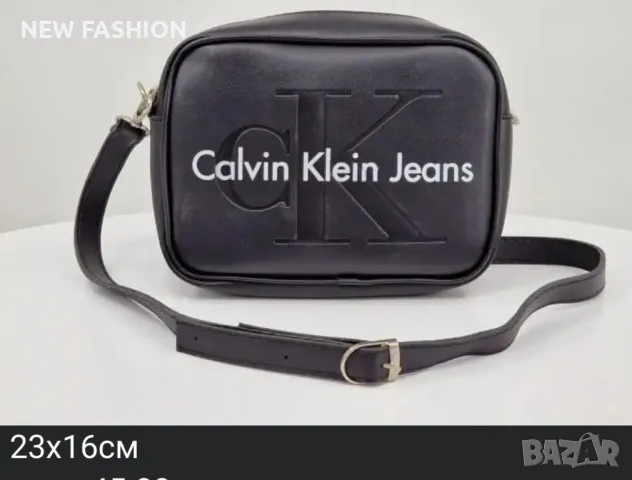 Дамски Кожени Чанти Calvin Klein , снимка 5 - Чанти - 47450073