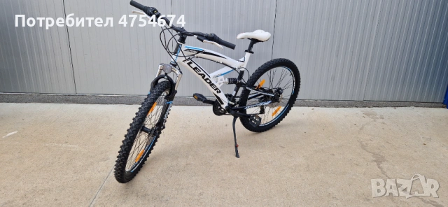 Алуминиев велосипед LEADER колело 26", снимка 9 - Велосипеди - 53746092