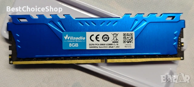 DDR4 3200MHz 8GB RAM Non-ECC, снимка 3 - RAM памет - 53467309