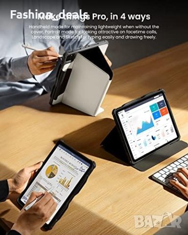 Нов Ултраразглобяем защитен калъф за 11 инчов iPad Pro 4th/3rd Gen, снимка 9 - Калъфи, кейсове - 41547538