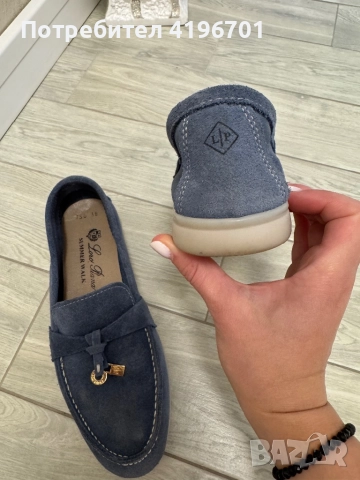 Мокасини Loro Piana, снимка 4 - Дамски елегантни обувки - 51935906