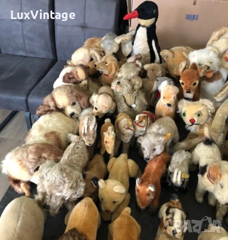 Плюшени играчки Steiff 90 Броя, снимка 4 - Плюшени играчки - 53724329