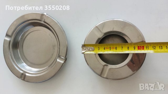 Метален  пепелник, снимка 3 - Аксесоари за кухня - 51039561