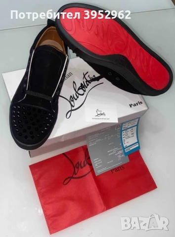 Christian Louboutin 42 номер, снимка 2 - Кецове - 51379442