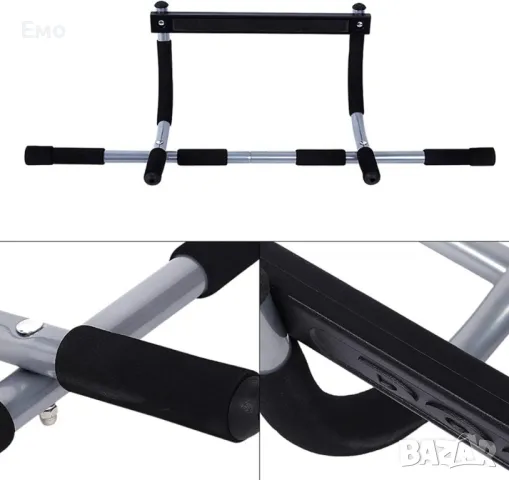 door trainer  - Регулируема щанга за набирания, тренажор за набирания до 200 килограма , снимка 10 - Фитнес уреди - 48458413