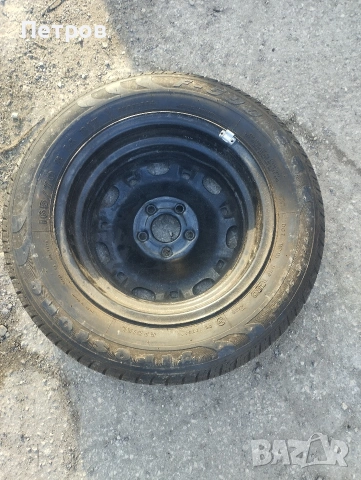 Резервна лятна гума от Фолксваген Поло 165/70 R14, снимка 2 - Гуми и джанти - 53657734