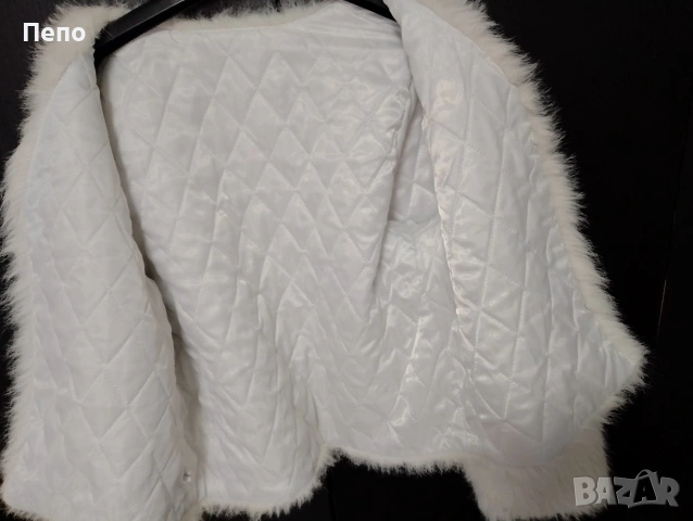 Бяло палто, снимка 3 - Палта, манта - 53053035