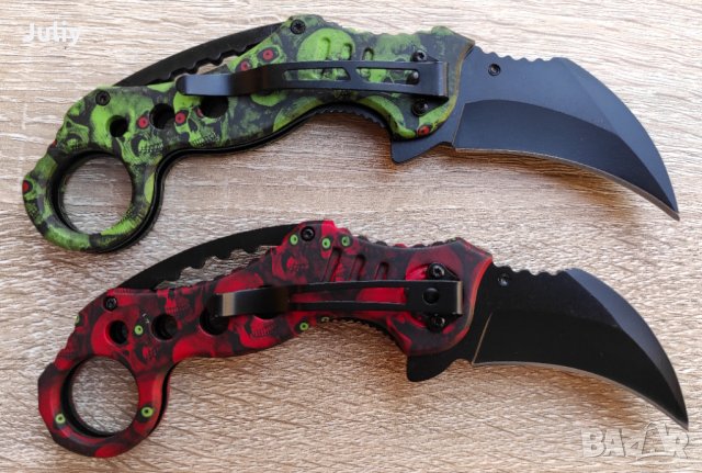 Сгъваем нож /карамбит/ FOX DA30, снимка 5 - Ножове - 16707733