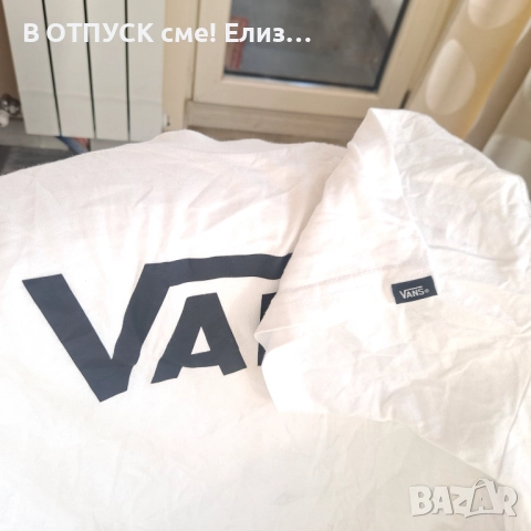 VANS скейт оригинал тениска, снимка 3 - Тениски - 51488036