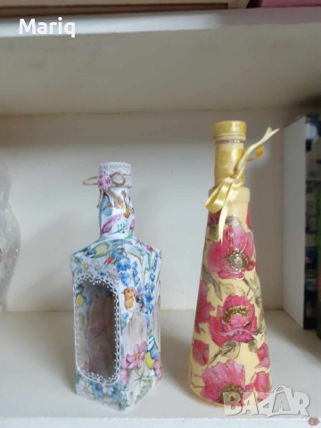 Декорация за дом кухня хол Декупаж Бутилки , снимка 7 - Декорация за дома - 44750995