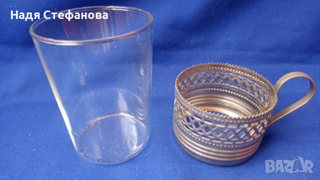 Руски тънкостенни стъклени топлоустойчиви чаши и подстакани за чай , снимка 7 - Чаши - 41720622