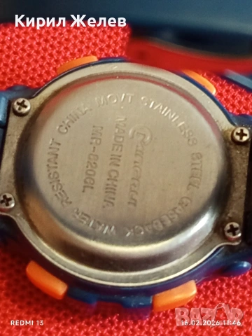 Винтидж електтронен часовник работи много красив стилен дизайн 51838, снимка 4 - Дамски - 53492864