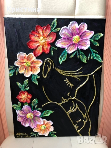 Картина “Майка”, снимка 2 - Картини - 53629051