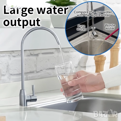 SYGOODLIFE пречиствател за вода с обратна осмоза,висок дебит,компактен, снимка 8 - Други стоки за дома - 51699647