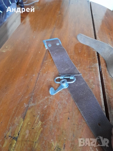 Стара кожена ремъчка,ремък за пушка #16, снимка 3 - Оборудване и аксесоари за оръжия - 53519115