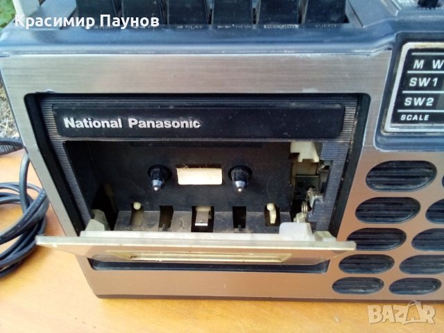 Radio cassete recorder ,,National Panasonic ", снимка 16 - Радиокасетофони, транзистори - 41303276