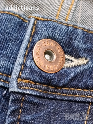 Мъжки дънки C&A размер 38, снимка 5 - Дънки - 53692555