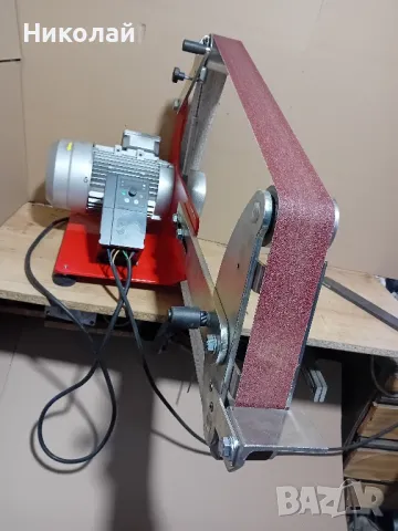 Гриндер - Лентов шлайф за метал, снимка 2 - Други машини и части - 30434109