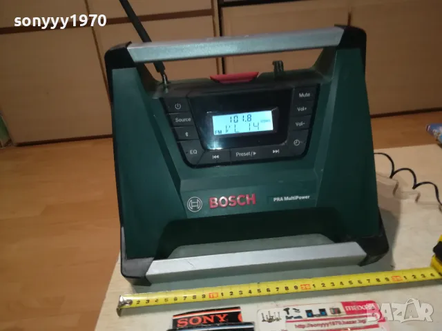 BOSCH-СТРОЙТЕЛНО РАДИО С БЛУТУТ-ВНОС SWISS 1902251724