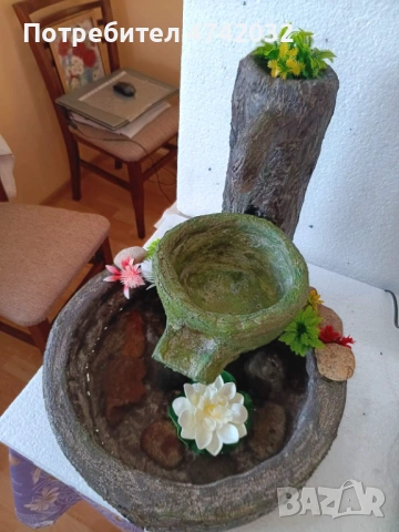 шадраван имитиращ градинска чешма, снимка 3 - Други - 53530025