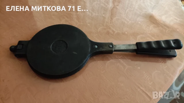 Jotul Норвегия винтидж чугунен уред за гофрети/палачинки