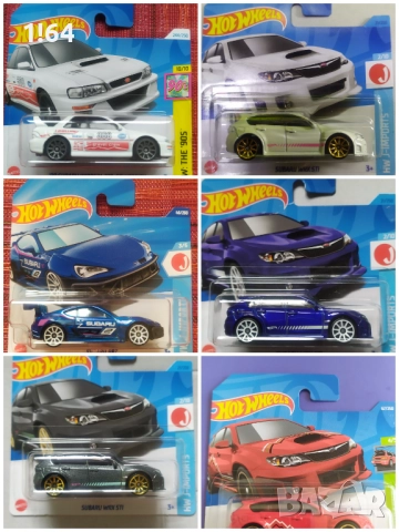 Hot Wheels / Matchbox Subaru 