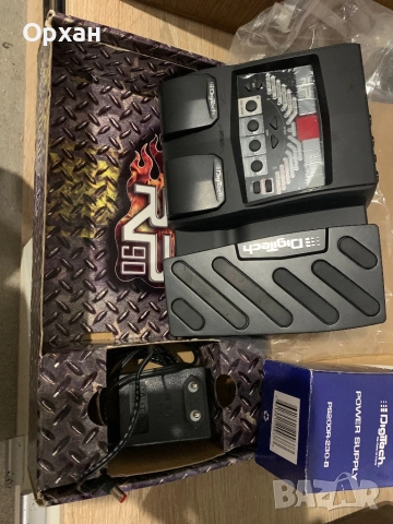 Китарен процесор DigiTech RP90, снимка 6 - Ресийвъри, усилватели, смесителни пултове - 53841908